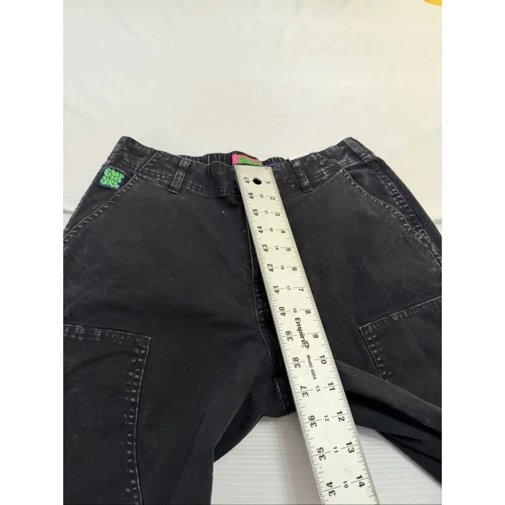 Empyre Brooke Mineral Wash Black Carpenter Jeans Size Small